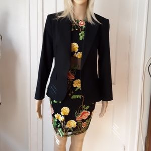 Privy "Privately Privileged" Black Midi Dress